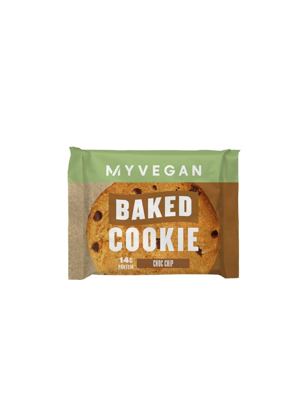 Батончик Vegan Baked Cookie, 75 грам Шоколадна крихта My Protein (293340414)