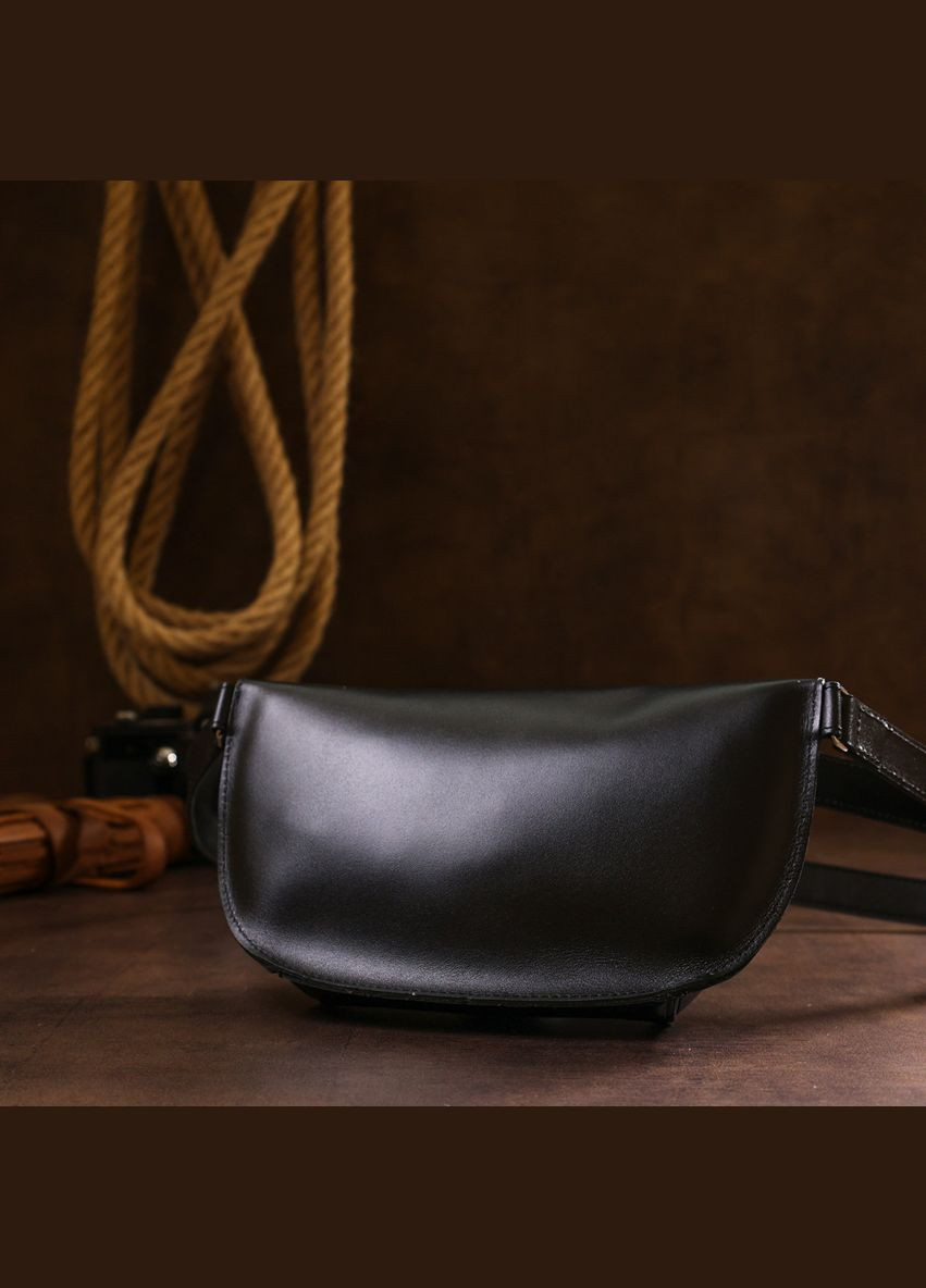 Кожаная универсальная женская бананка 16383 Shvigel (329150864)