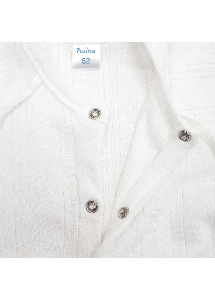 Білий комплект одягу softie, інтерлок, р.56, білий () Twins W-191-TS3-56-01