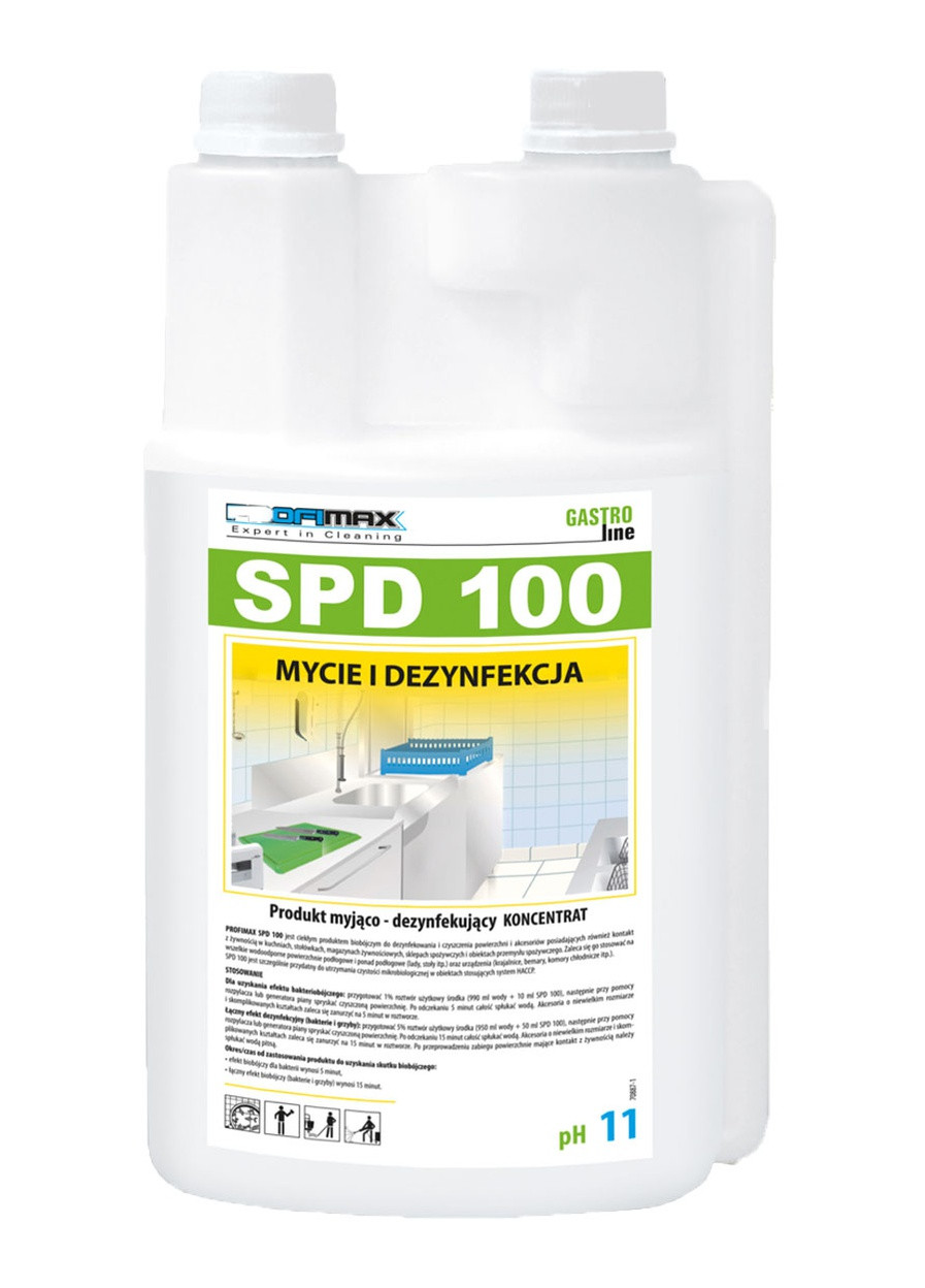 Антисептик дезінфектор для миття та дезінфекції поверхонь, стерилізатор для кухні, дезінфектант для туалету PROFIMAX SPD Lakma (264209615)