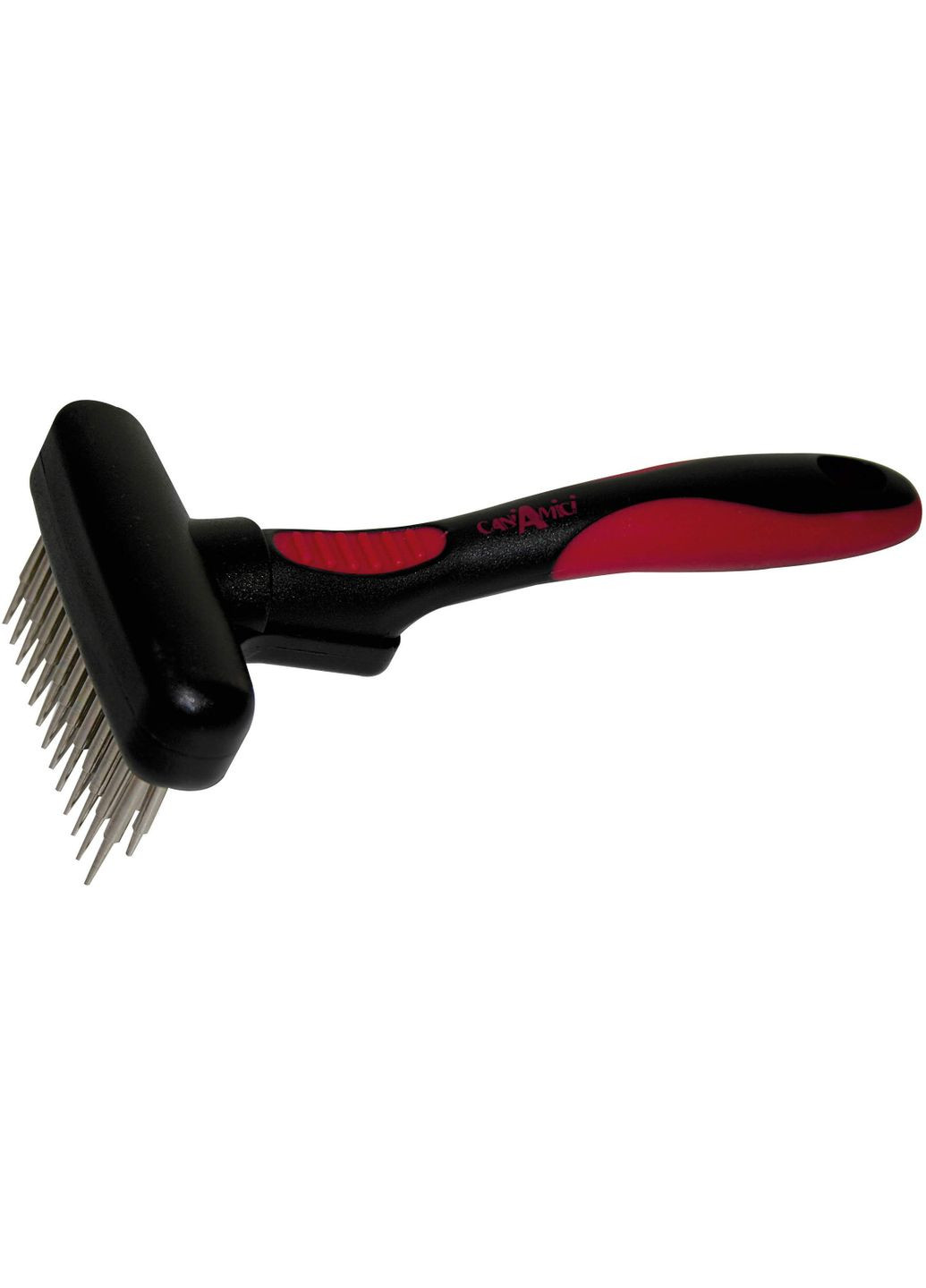 Граблі для кішок і собак Vanity з високими зубцями, що амортизують, 2 ряди 27 мм 9 х 17 см (8023222064416) Croci (326659098)