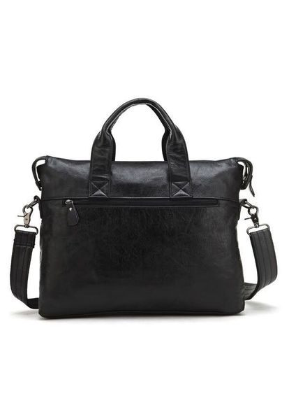 Сумка мужская 14067 с ручками Черная Vintage (331910787)