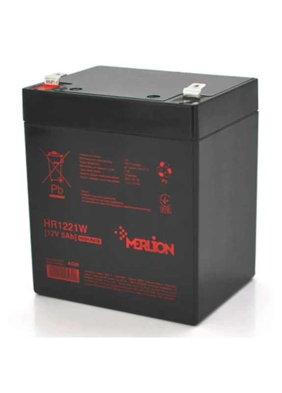 Батарея до ДБЖ HR1221W 12V-5Ah (HR1221W) Merlion (399594407)