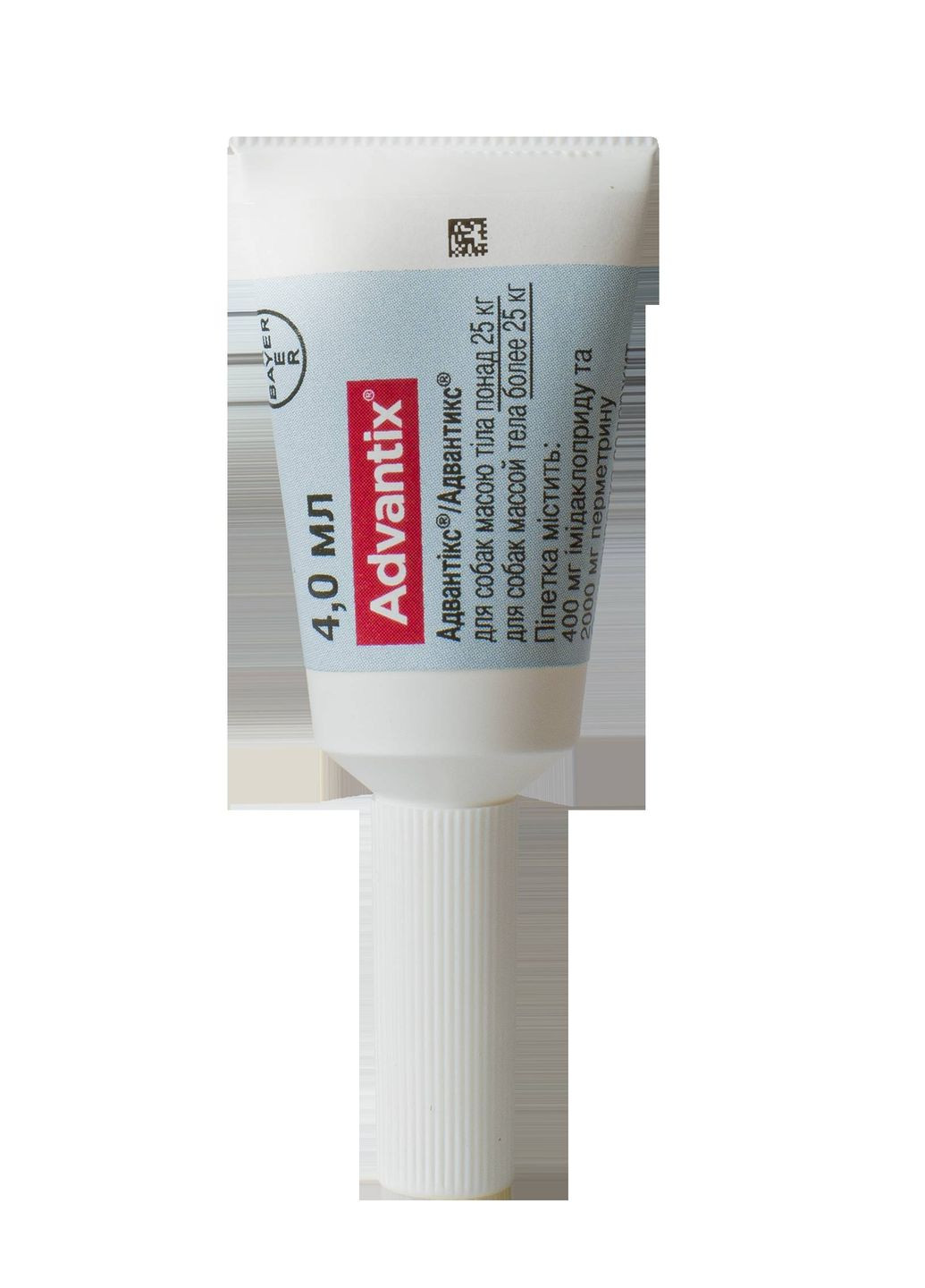 Краплі Адвантикс проти заражень екост паразитами для собак понад 25 кг 4 піпетки Bayer (314836804)