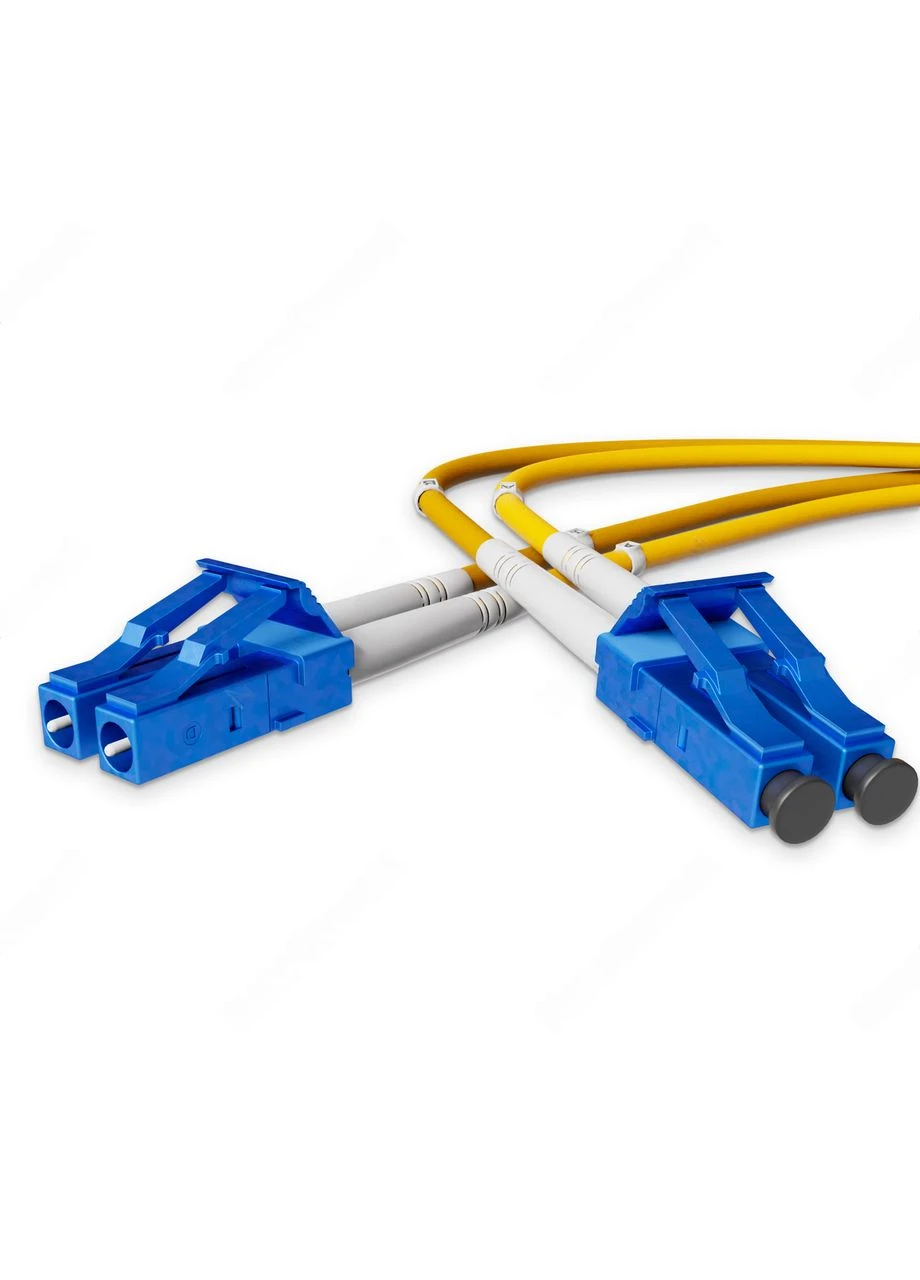 Патч-корд оптичний LC/UPC-LC/UPC Жовтий LSZH, Singlemode G.657.А2 (SM) Flex, Duplex, 2мм - 10 м NanoConnect (299337777)
