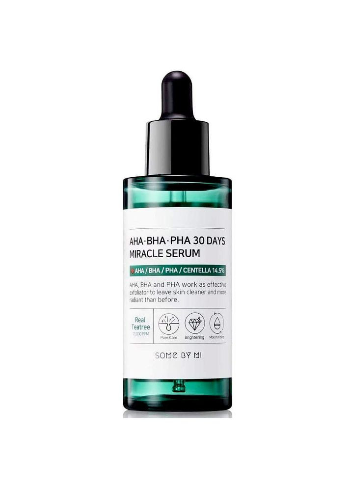 Сироватка для проблемної шкіри обличчя AHA.BHA.PHA 30 Days Miracle Serum 50 мл (8809525242764) Some By Mi (360715302)