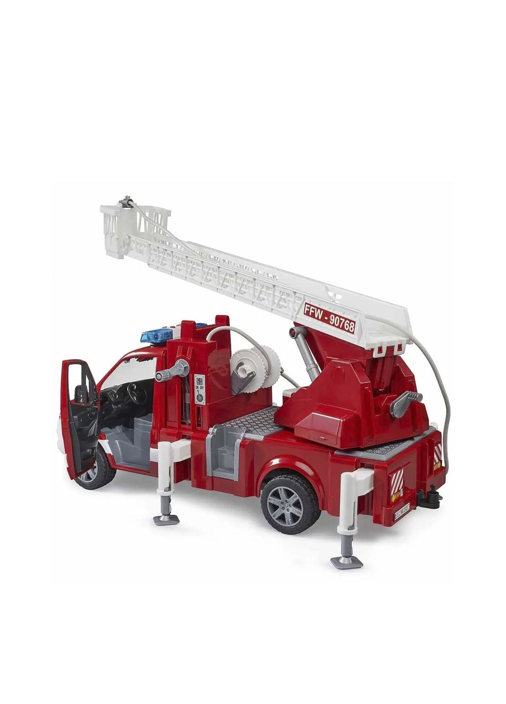 Пожежна машина Mercedes Sprinter з насосом, світлом та звуком колір червоний CB-00262891 Bruder (314887879)