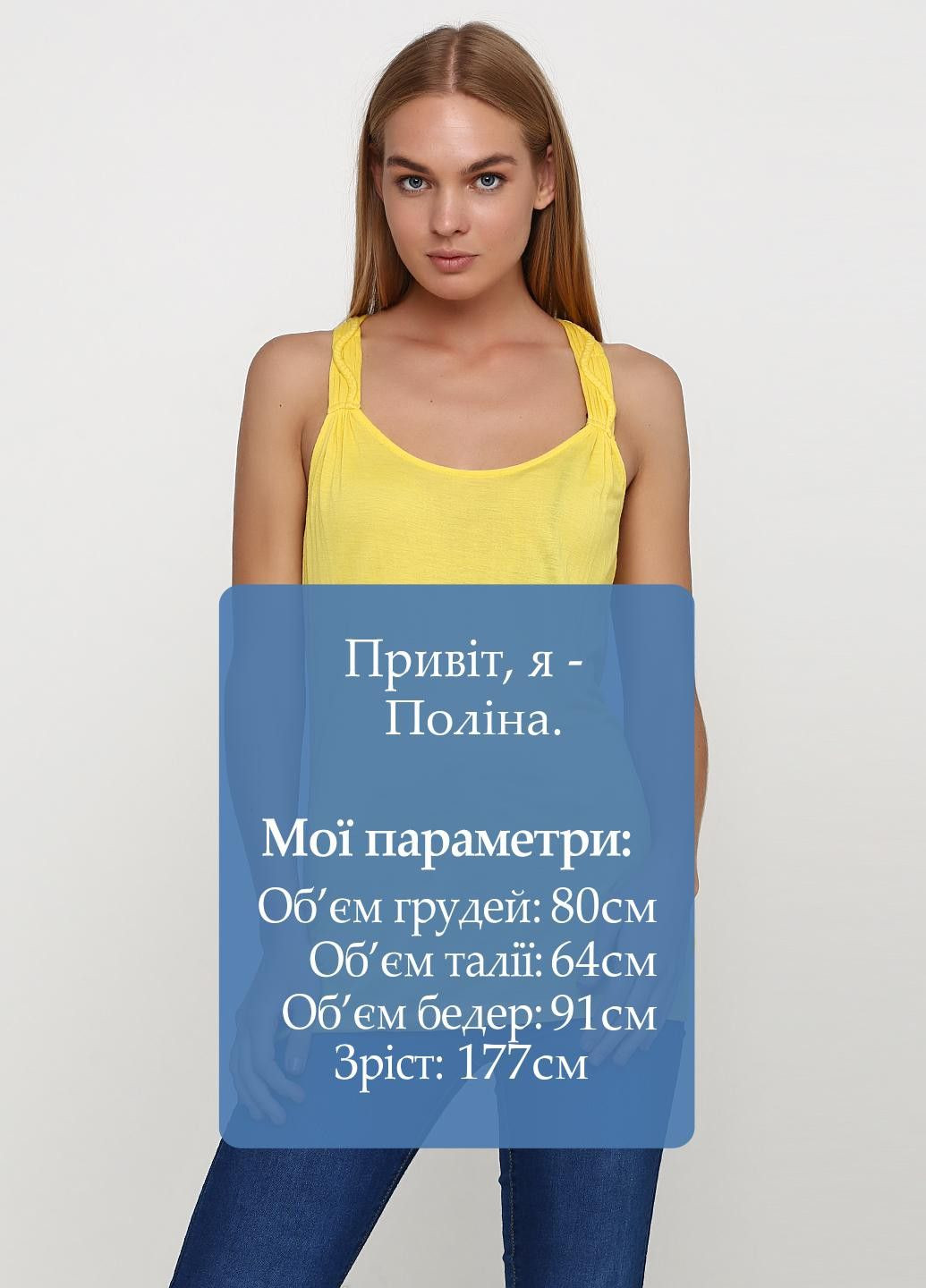 Майка Желтый Miss Sixty — 319317236