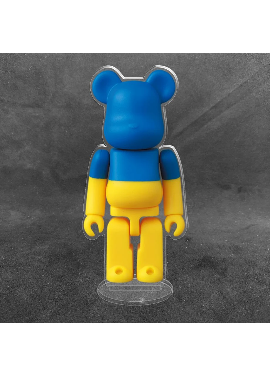 Акриловая коллекционная фигурка Bearbrick Flag of Ukraine No Brand (339618357)