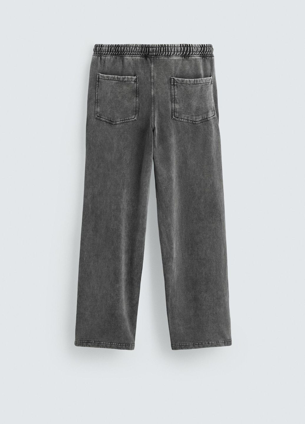 Серые повседневный демисезонные брюки Zara