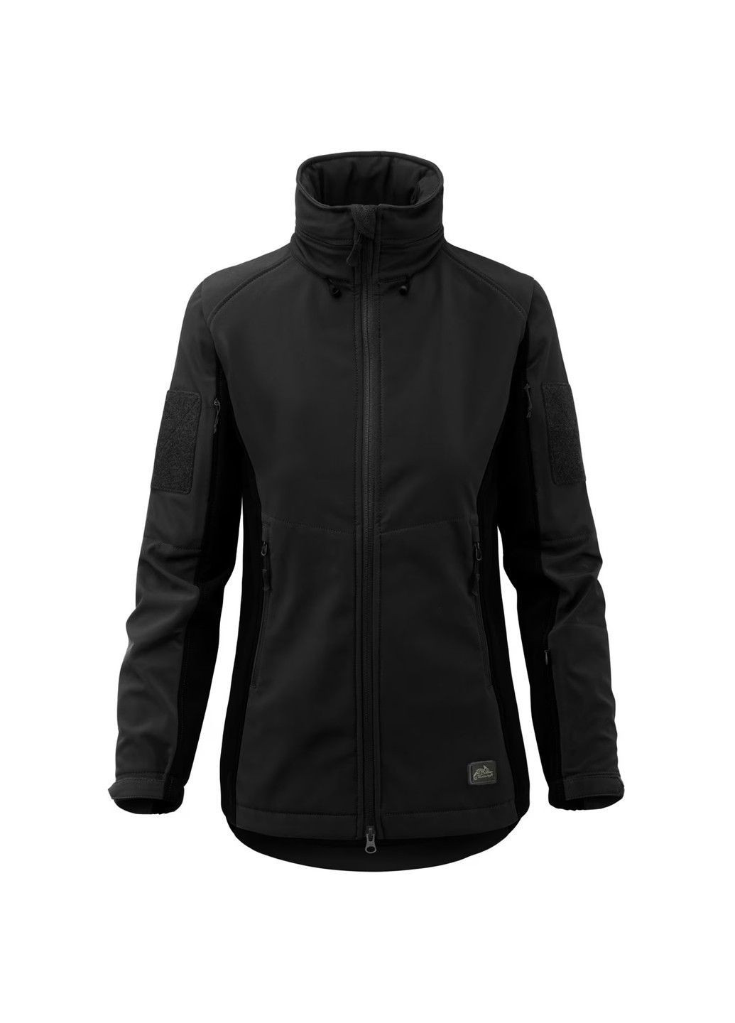 Чорна демісезонна жіноча куртка gunfighter softshell black Helikon-Tex