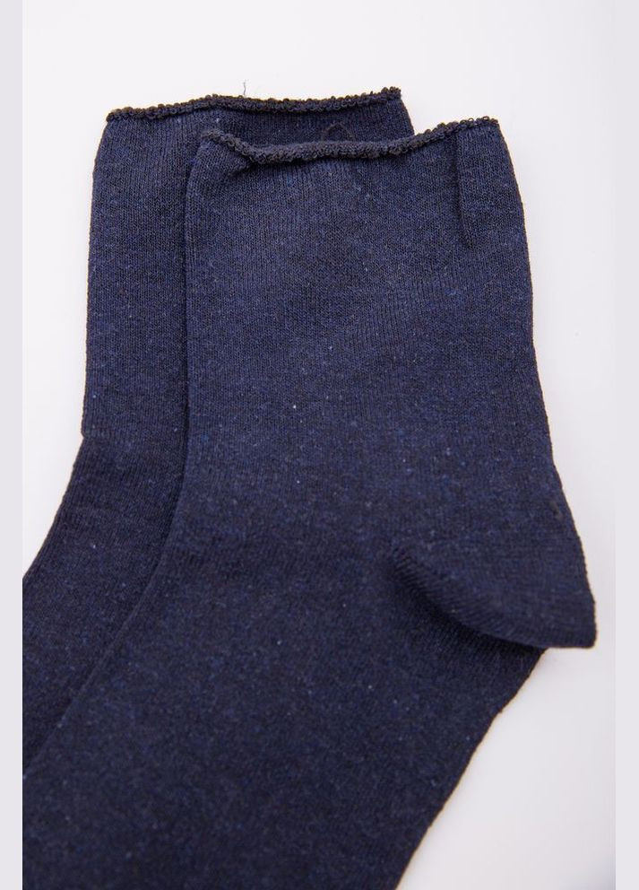 Темно-сині жіночі шкарпетки, середньої довжини, чорного кольору, 167r366 Ager (317430595)