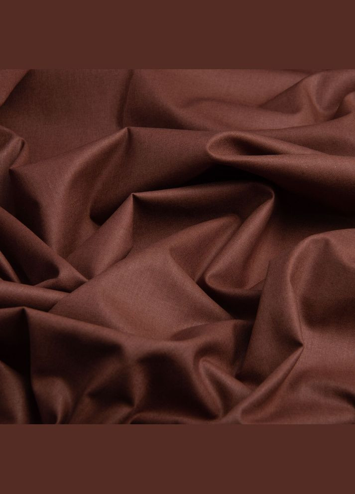 Ткань бязь ранфорс для постельного белья 2,4м V-27 шоколад IDEIA (284419326)