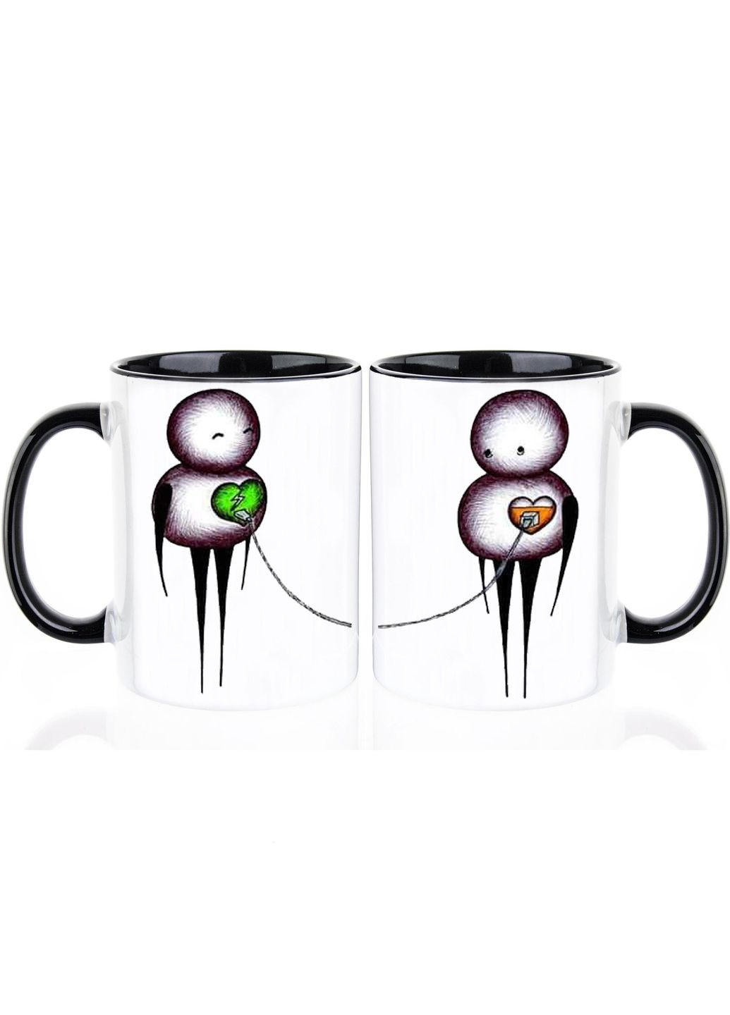 Парні чашки, 330 мл, Одне ціле No Brand (301135068)