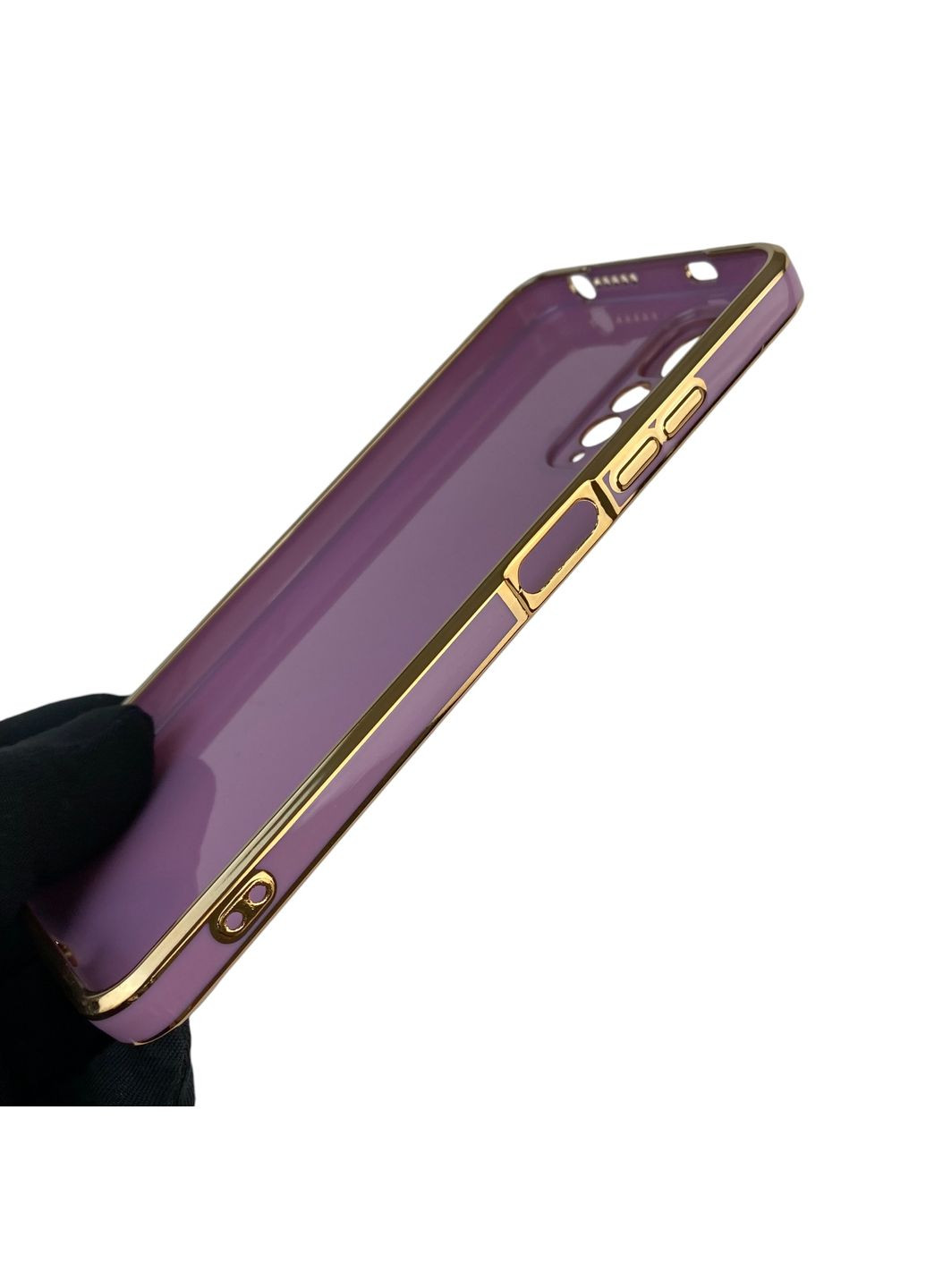 Чехол для Redmi Note 11 4G с кольцом MagSafe с золотой окантовкой на редми нот 11 черничный gs1 Xiaomi (366229659)