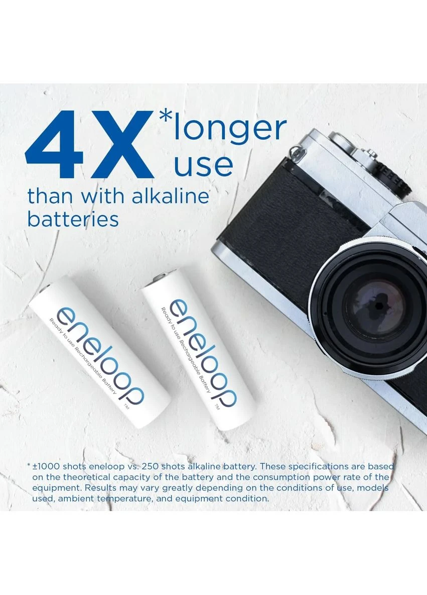 Аккумулятор Eneloop NI-MH AA 2000 мАч, 2 шт. Panasonic (385525554)