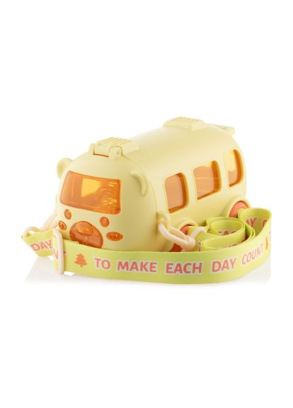 Пляшка для води (AR2250BY) Ardesto Bear Bus 500мл жовтий (370014554)