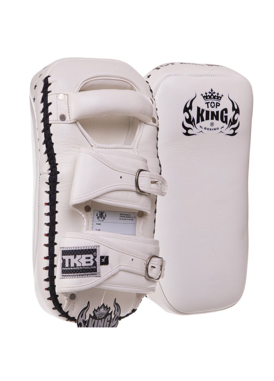 Пада для тайского бокса Тай-педы из натуральной кожи (2шт) KING Extreme (р-р S 34x17x11см, на пряжке, ) Top King Boxing (361433940)