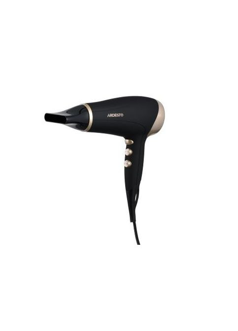 Фен HD-522, Black/Gold, 2200W, 2 скорости, 3 режима, защита от перегрева, подача холодного воздуха Ardesto (360397204)