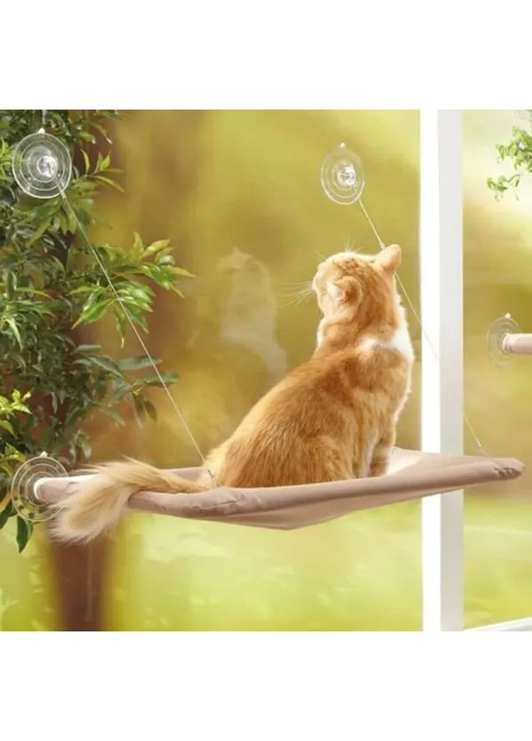 Леженка для кота оконная Sunny Seat Window Cat Bed HandyHeat (363834092)