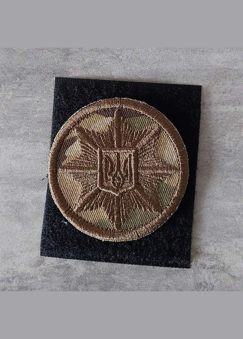 Кокарда Поліції мультикам нитки койот No Brand (336381841)