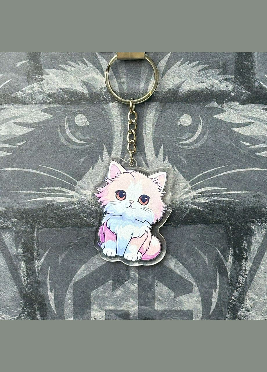 Брелок з Акрилу Кіт 1 No Brand (339618538)