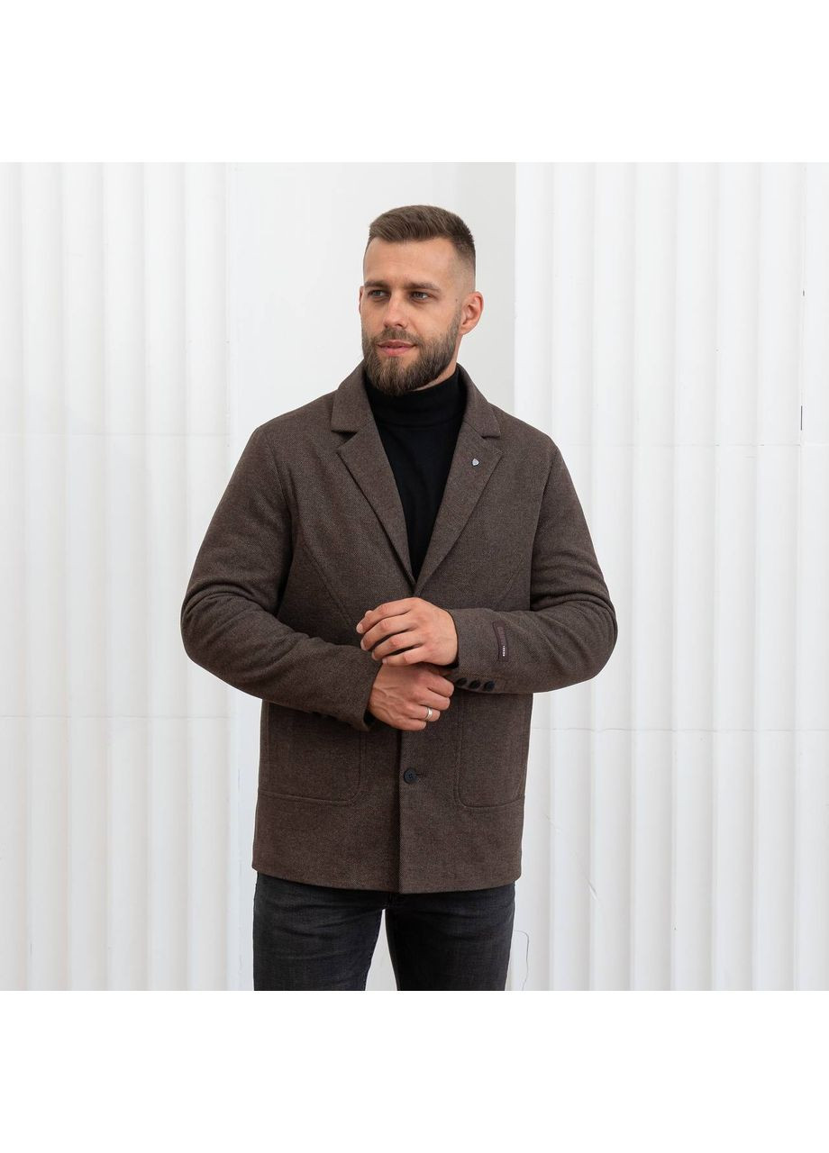 Коричневе зимнє Чоловіче зимове пальто великого розміру SK