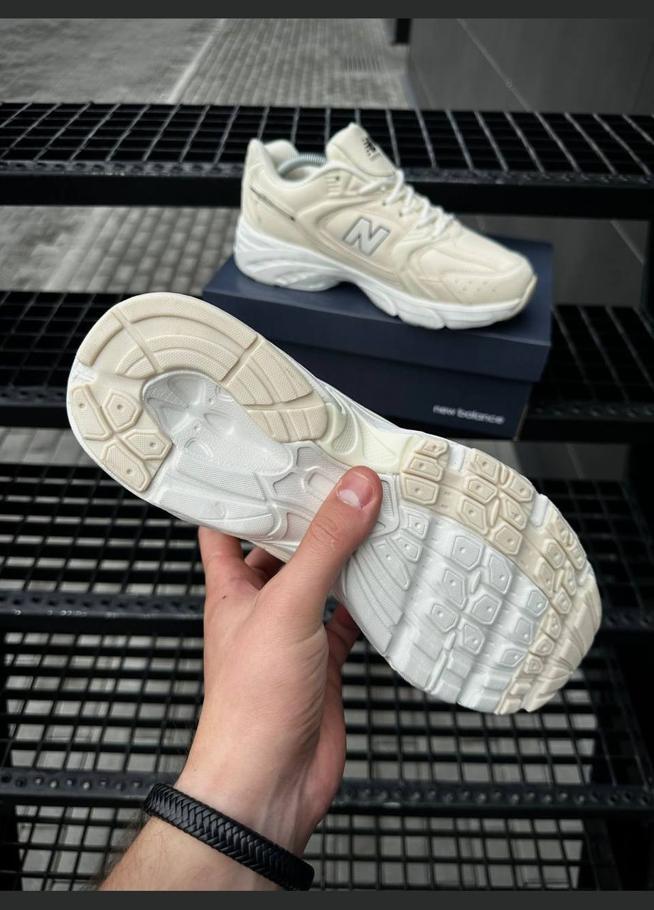 Світло-бежеві Осінні чоловічі кросівки No Brand