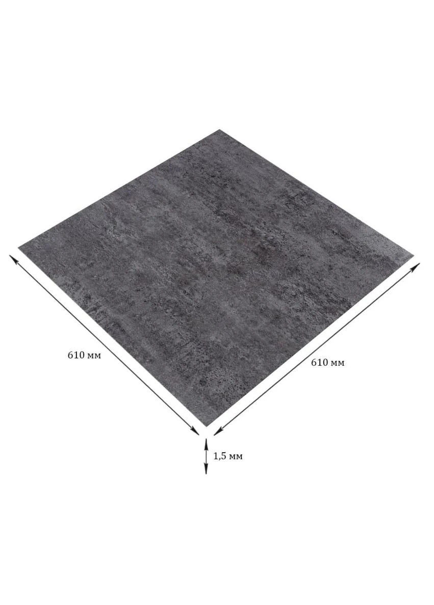 Самоклеюча LVT плитка 610х610х1.5мм SW-00003271 Sticker Wall (393686687)