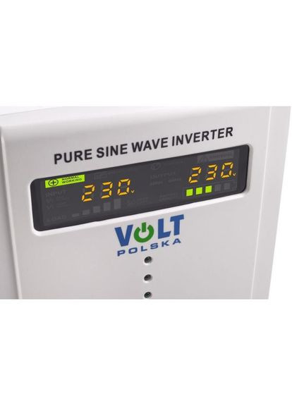 Гібридний ДБЖ/інвертор SINUS PRO 1500E 12V 230V (3SP091512E) Volt Polska (314928730)