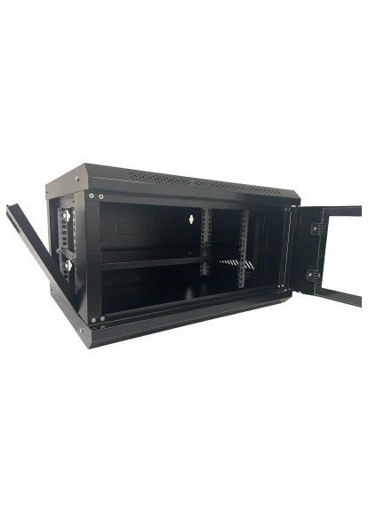 Шкаф настенный 12U 19'' 530x400x600 мм, + полка 19", black (GWMSN-12U, black Gear (397089263)