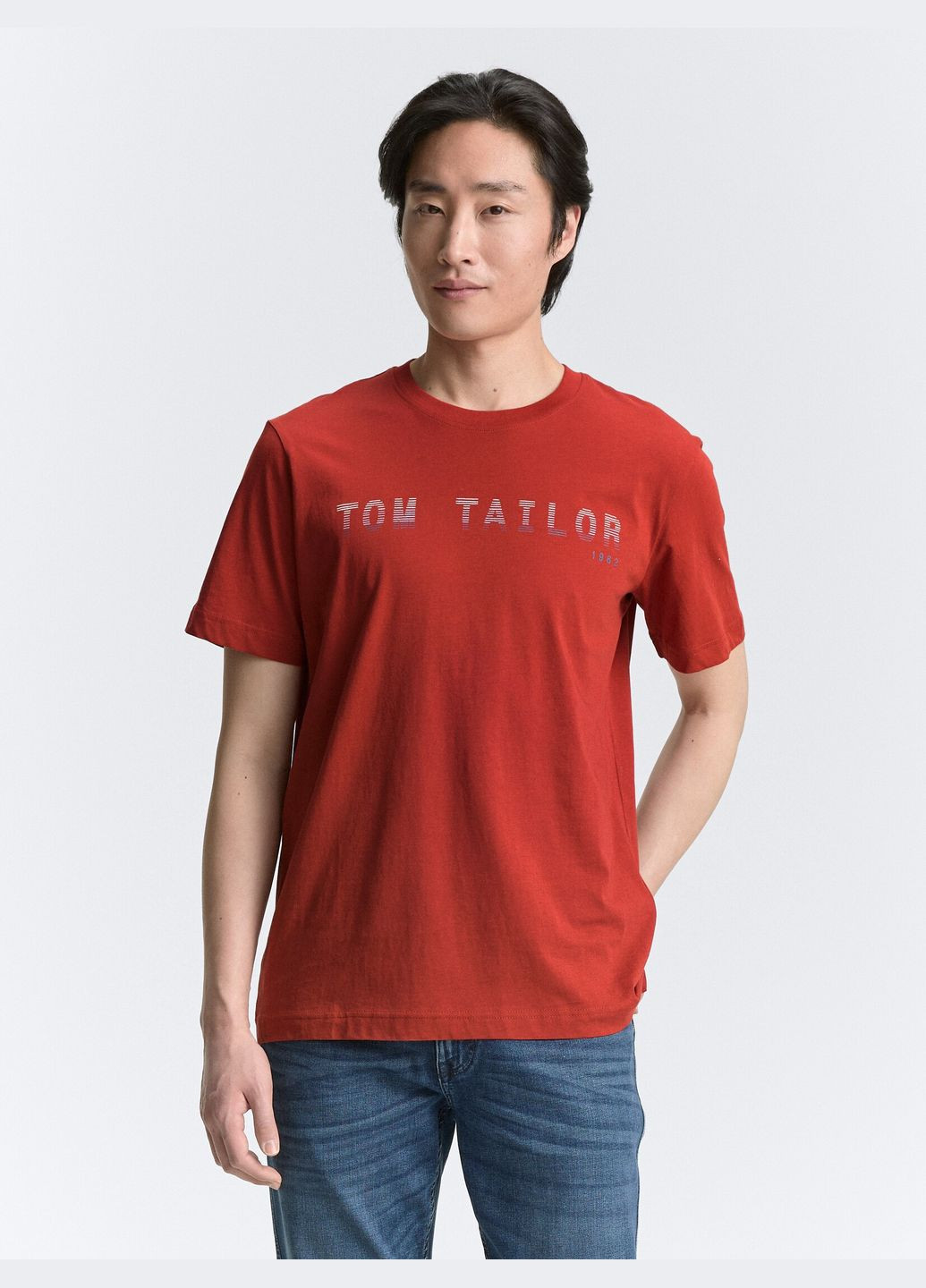 Червона футболка Tom Tailor