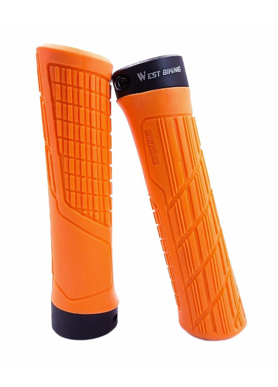 Грипсы YP0804063 эргономичные 135 мм с алюминиевым замком (G0000982) West Biking (355802959)