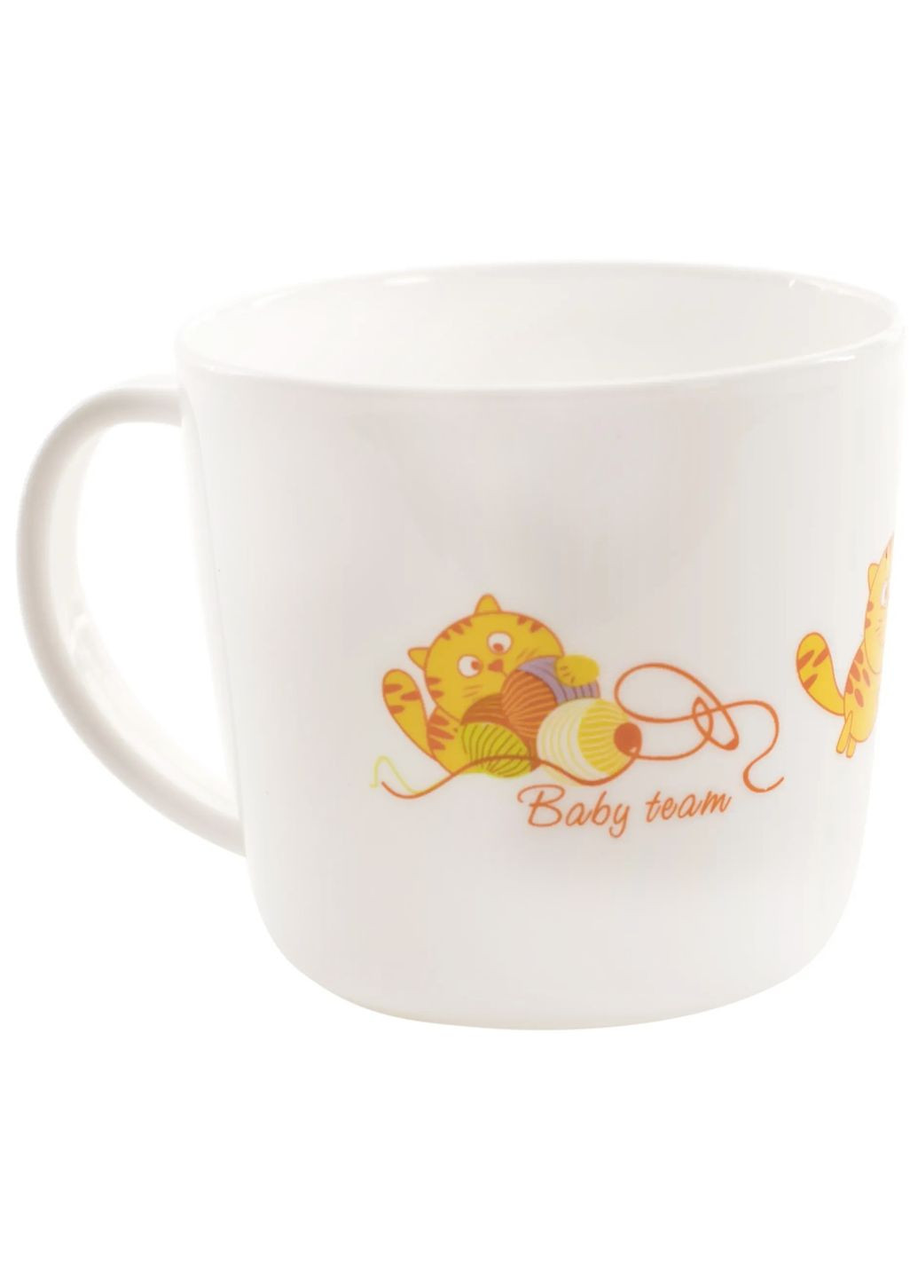 Чашка детская, 250 мл, белая () Baby Team 6006 (331790640)