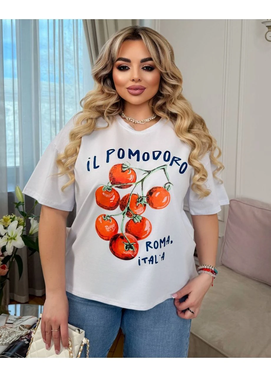 Футболка женская летняя No Brand - (391094663)