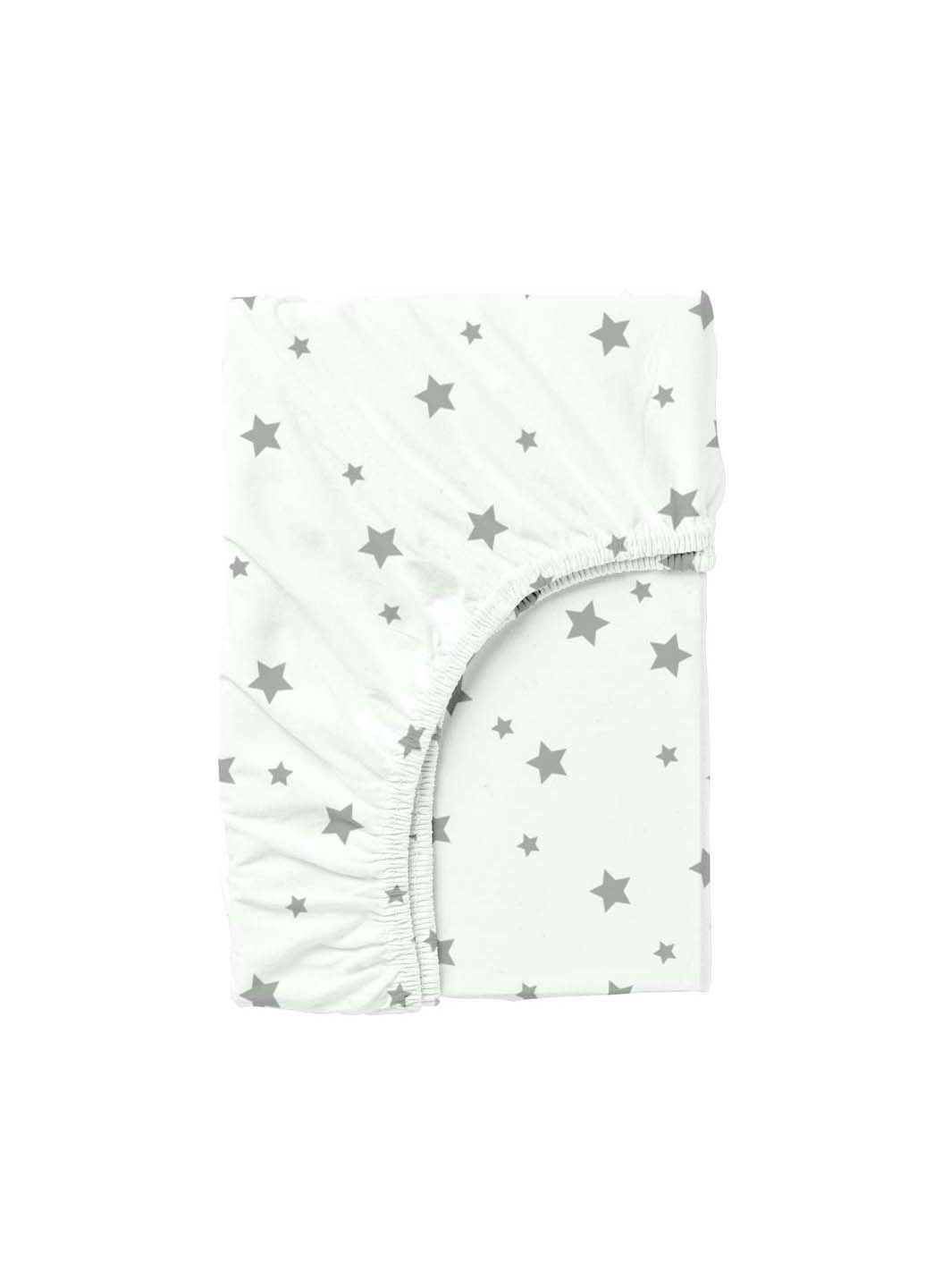 Євро постіль з простирадлом на гумці Lime CS3 200х220 см Cosas (307475295)