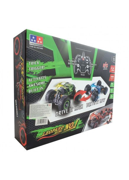 Машинка на радиоуправлении UD2169A вездеход 34 см трансформер Красная (UD2169A) Leopard King (351586026)