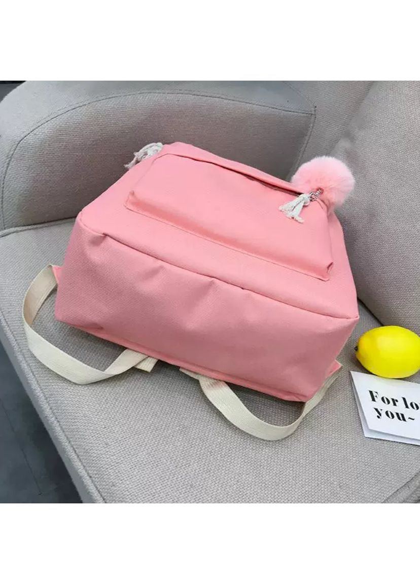 Набір шкільний 3 в 1 рюкзак, сумочка, пенал 1273 Чорний No Brand (362475138)