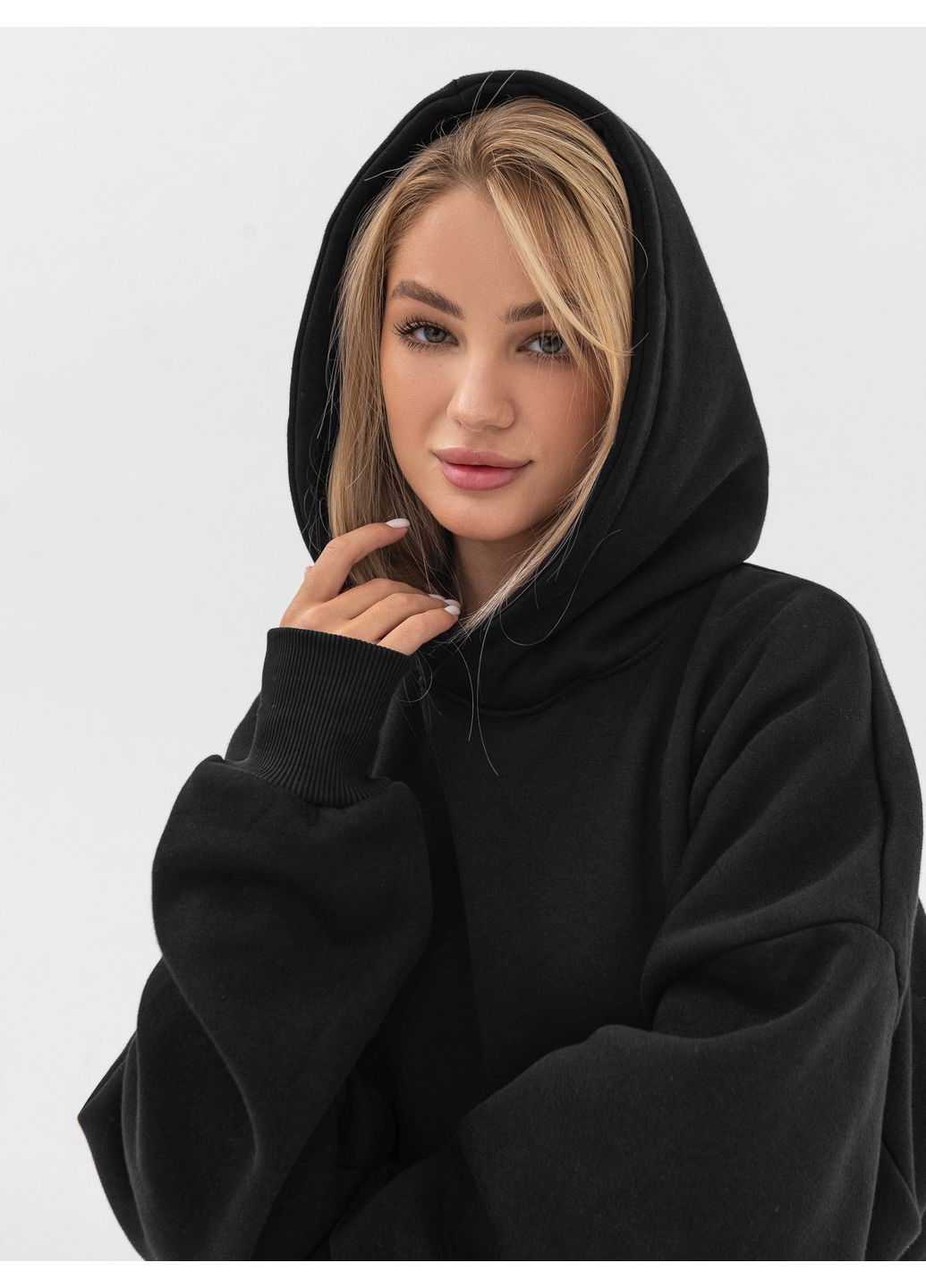 Набор женских тощих оверсайз OVERSIZE 2шт.( U0404W Dark Grey-Black) RAY BASIC (362976050)