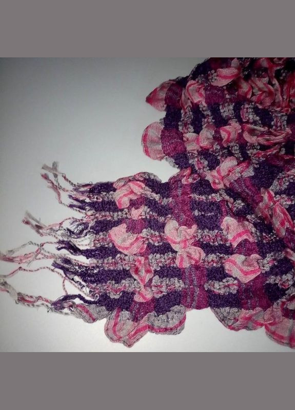 Шарф новый женский фактурный красивый объемный аксессуар + подарок No Brand (337359550)