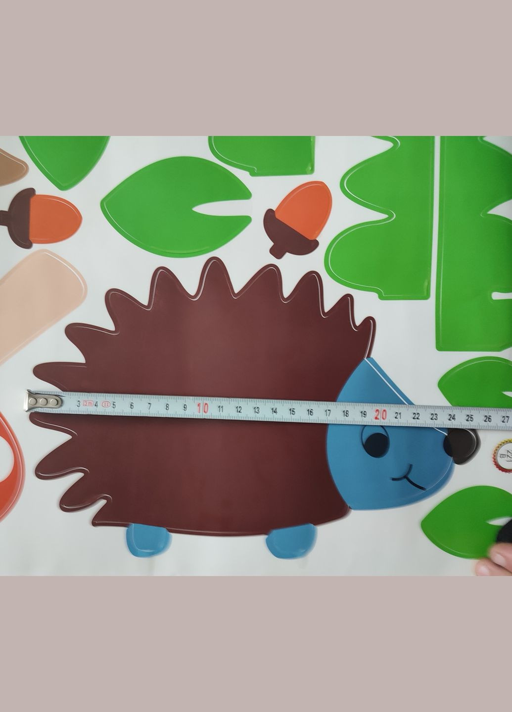 Наклейка на стіну Зростомір дерево з тваринами (2 листа 60 х 90 см) Б290 No Brand (302243158)