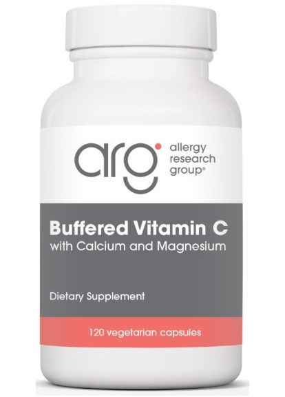 Буферизований вітамін С для імунітету Buffered Vitamin C 120 капс Allergy Research Group (357342792)