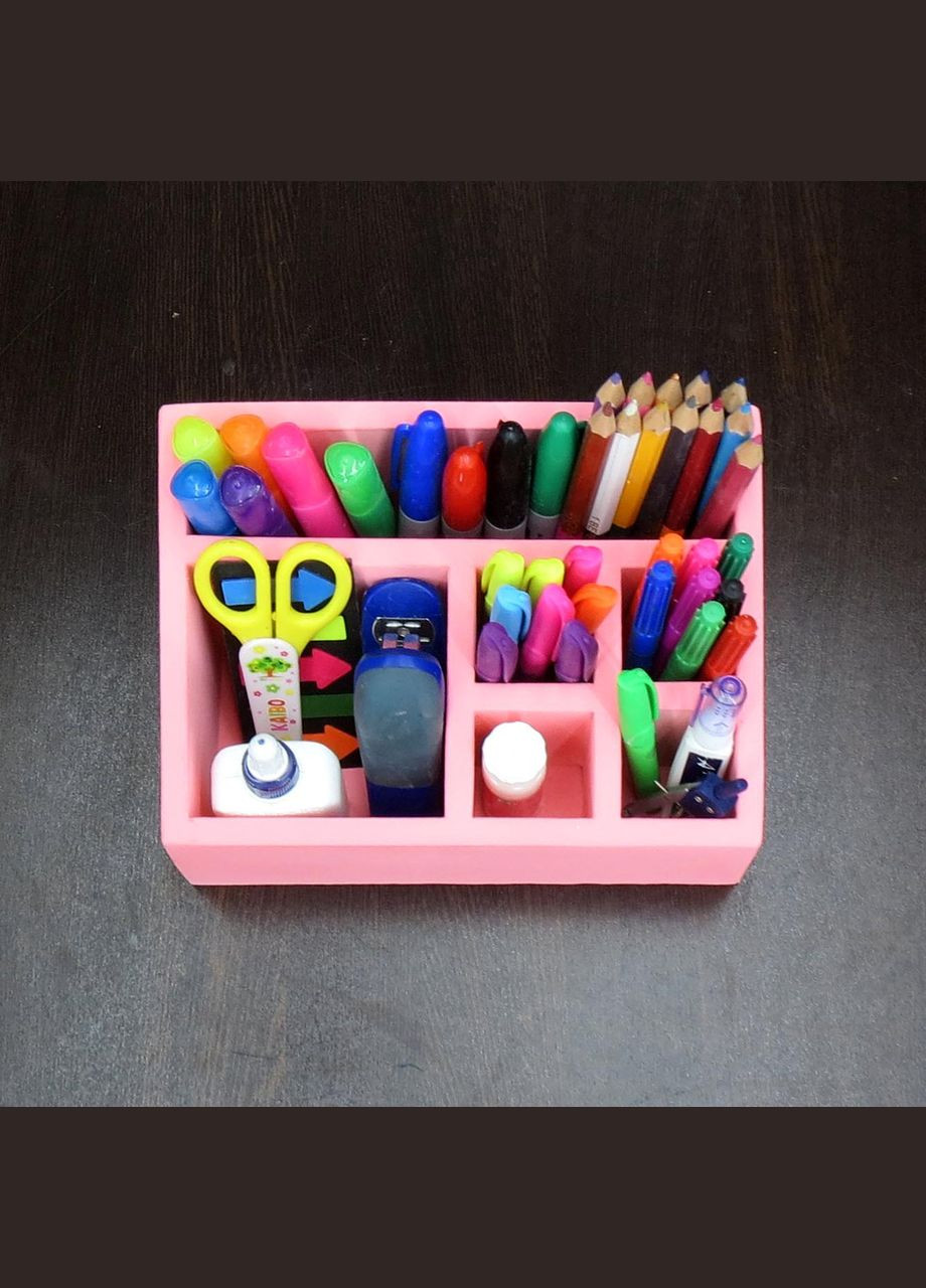 Настольный органайзер из дерева Патерсон барби (КНЦ-005350) No Brand (328226361)