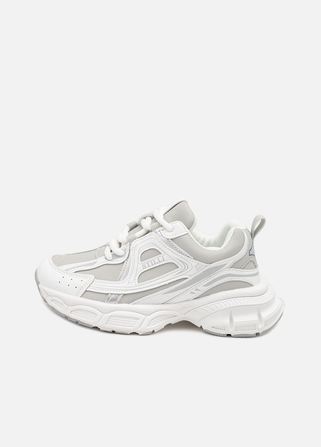 Жіночі кросівки на платформі колір білий CB-00264170 Stilli білі демісезони (316505692)