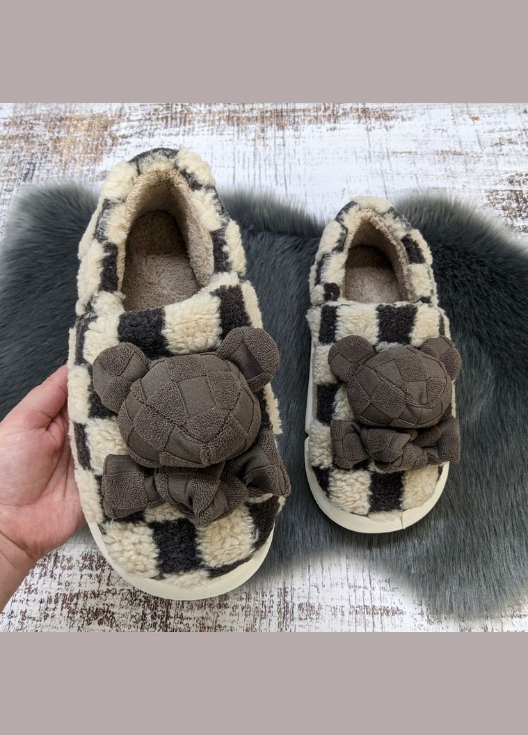 Коричневые тапочки чуни мужские Fashion