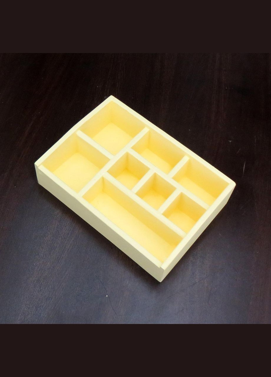 Органайзер настільний з дерева Солкертон лимонад (КНЦ-005151) No Brand (328224542)