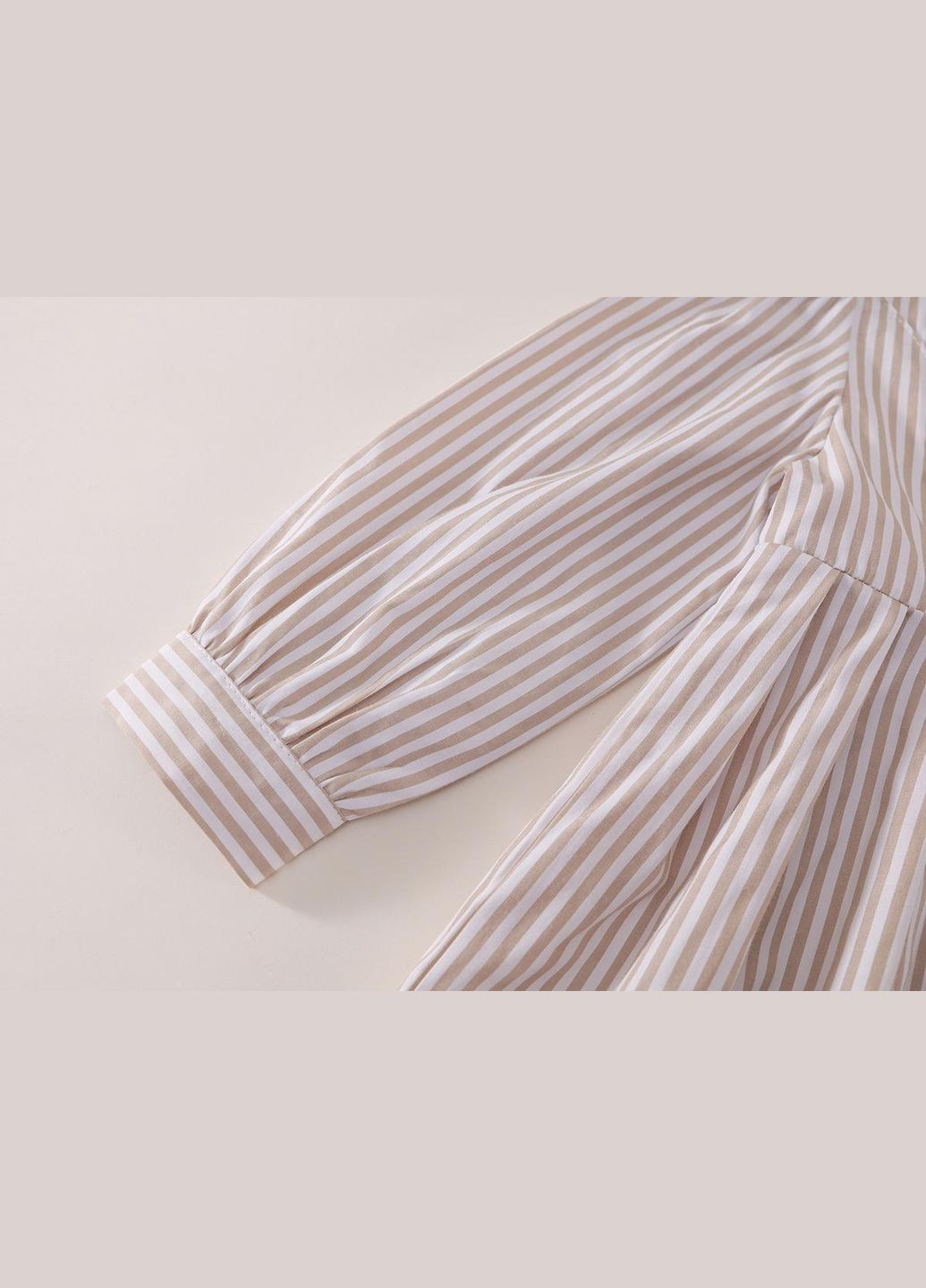 Бежевое детское платье для девочки premium icon 3806 бежевый No Brand (331167949)