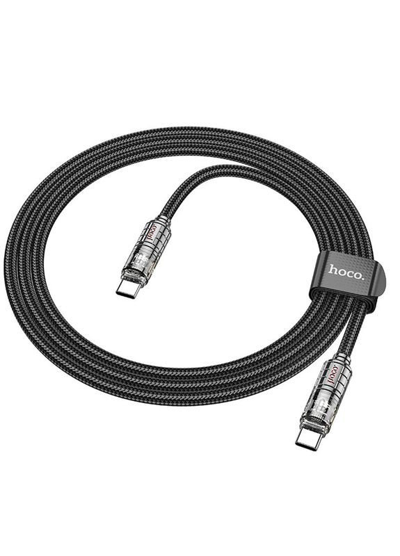 Кабель USB Type-C до USB Type-C / Провід шнур юсб тайп сі на юсб тайп сі для швидкої зарядки та передачі даних 1,2м Hoco (356102695)