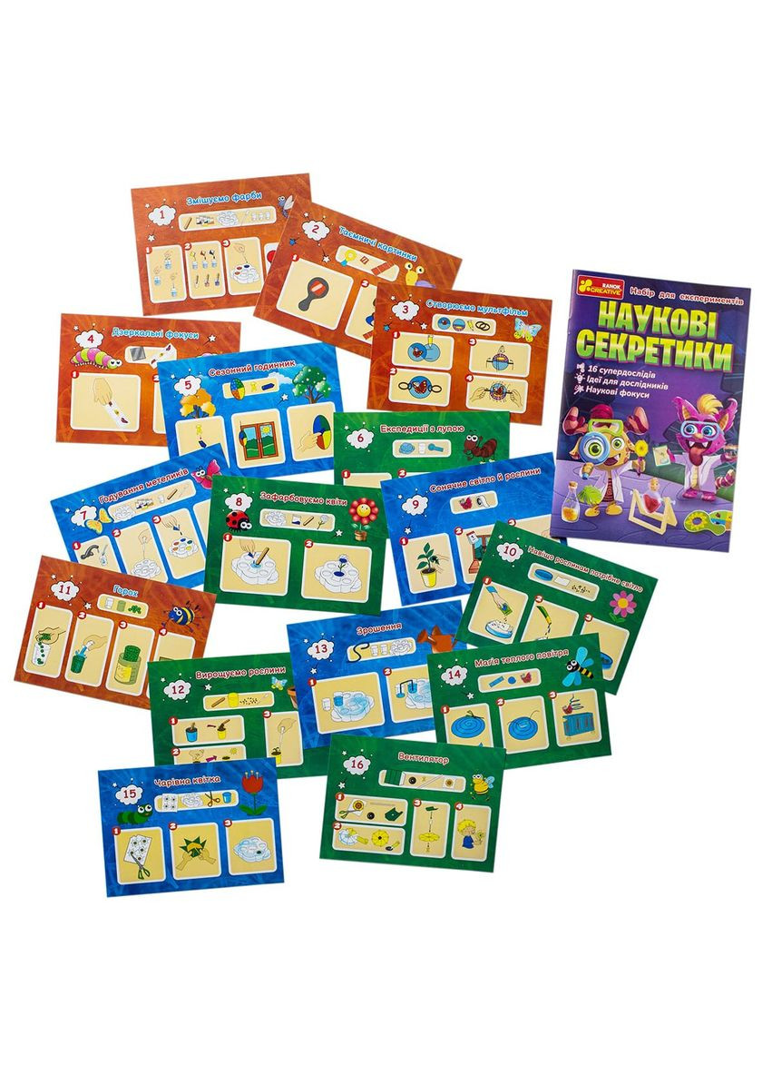 Набір для експериментів Наукові секретики 12114128У shop (4823076146597) No Brand (365670545)