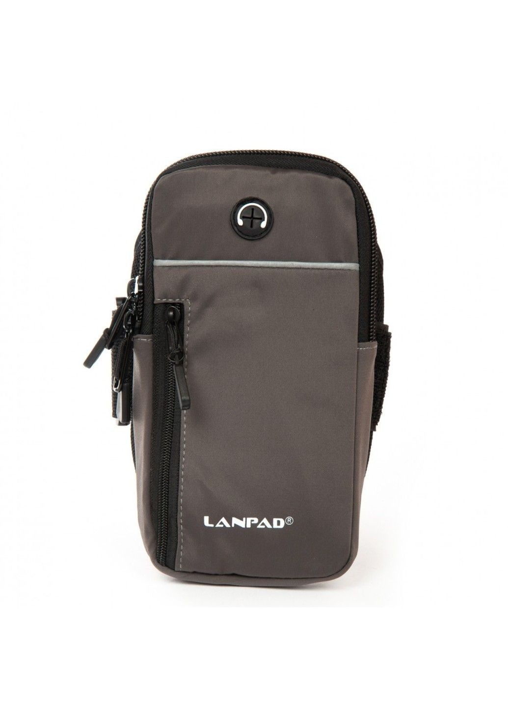 Чоловічі сумки на пояс-руку 36011 grey Lanpad (293765178)